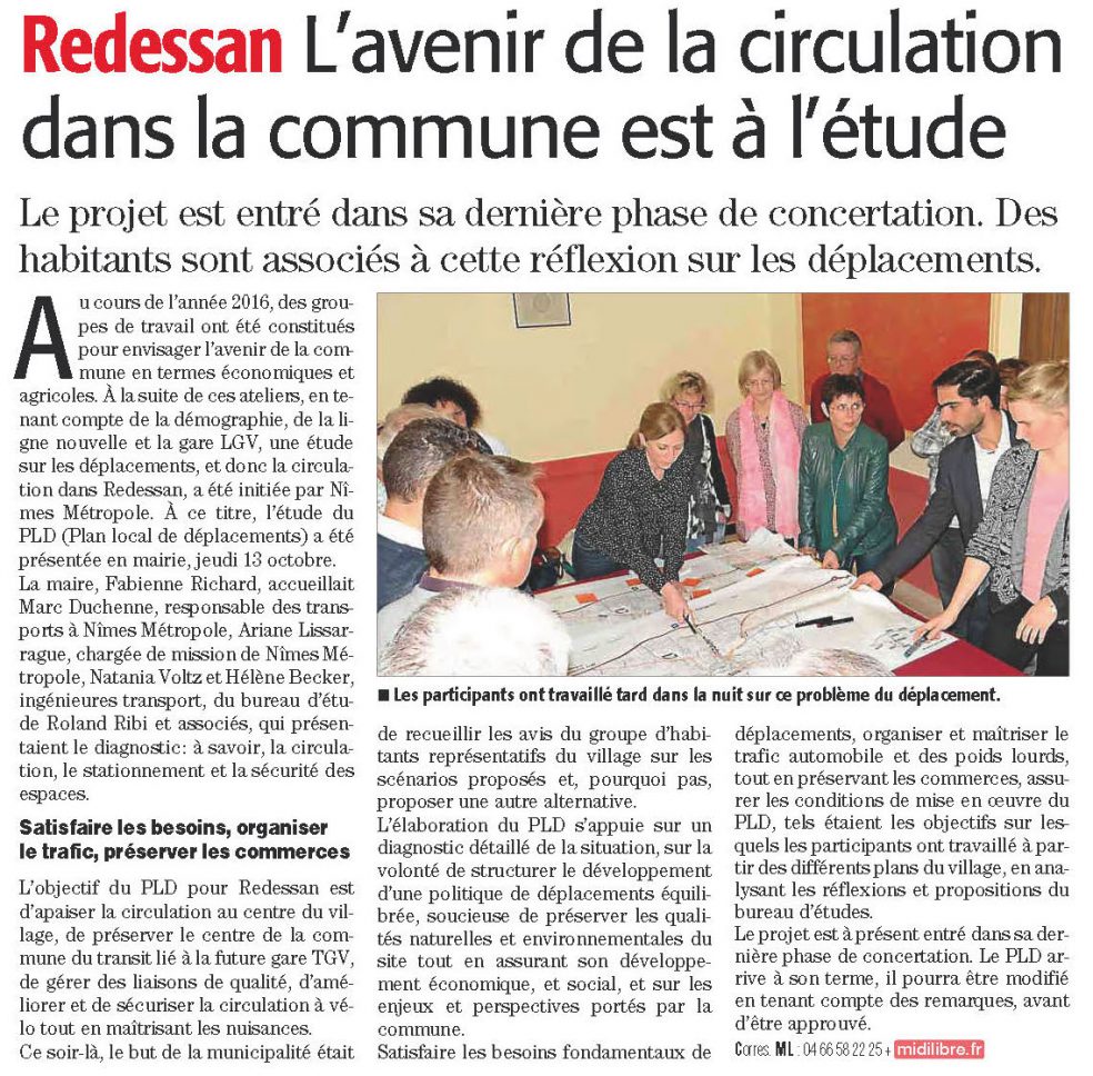 Redessan Article Midi Libre
